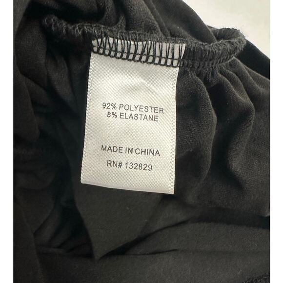 More To Come Mini Dress Revolve size Small Shanice Black Long Sleeve Ruched New - Picture 5 of 5